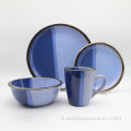 Nuovo design Reactive Glaze DinnerWares ceramica per la casa